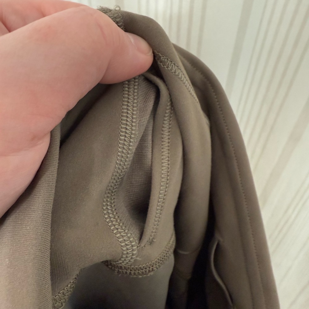 Lululemon Athleta Buttery Soft Army Green 25” Leggings with Drawcord - Picture 6 of 8